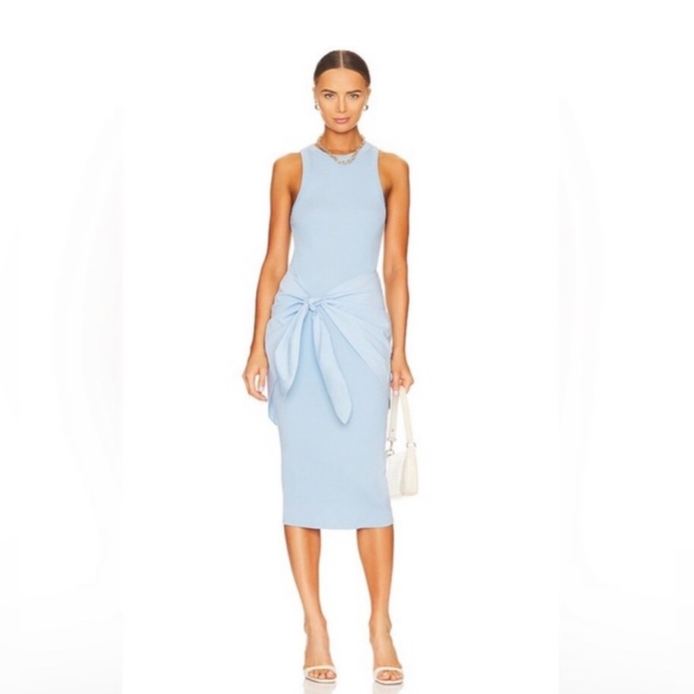 Veronica‎ Beard Light Blue Midi Dress